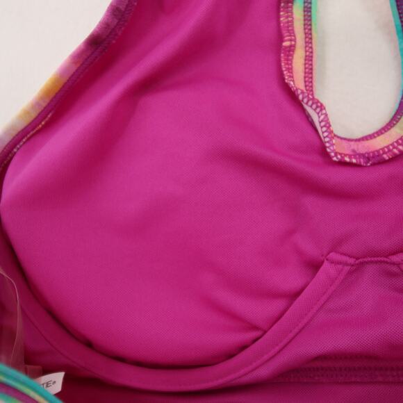 Bleu Rod Beattie Splash Out Tankini Top High Neck Keyhole Multicolor Size 8 NWT - Picture 8 of 11